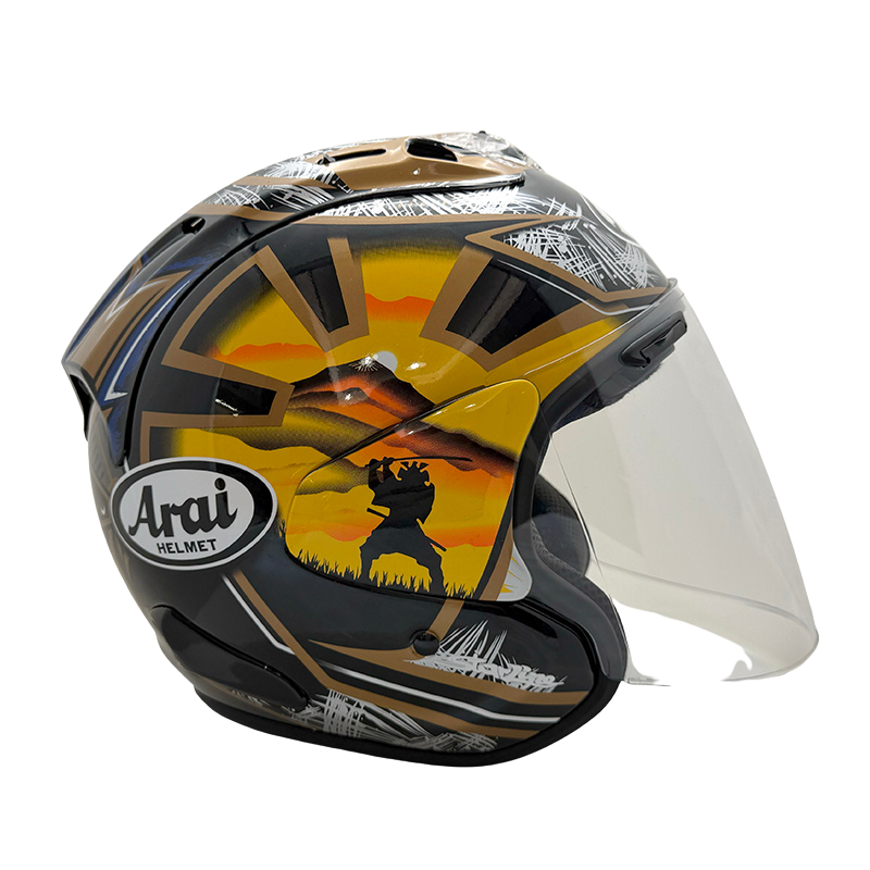 CASCO ARAI VZ-RAM SAMURAI PEDROSSA